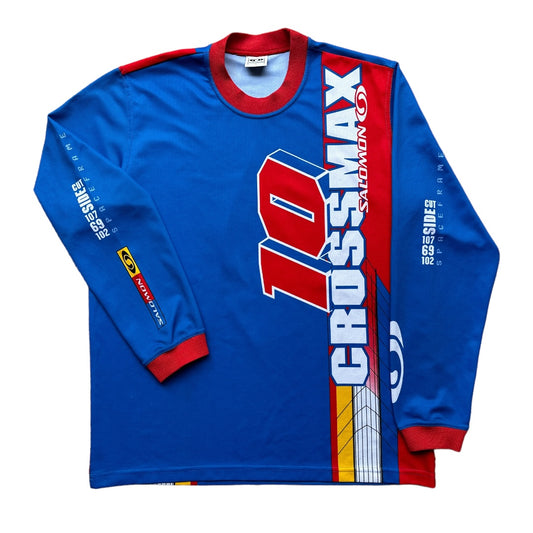 90s Salomon crossmax jersey large