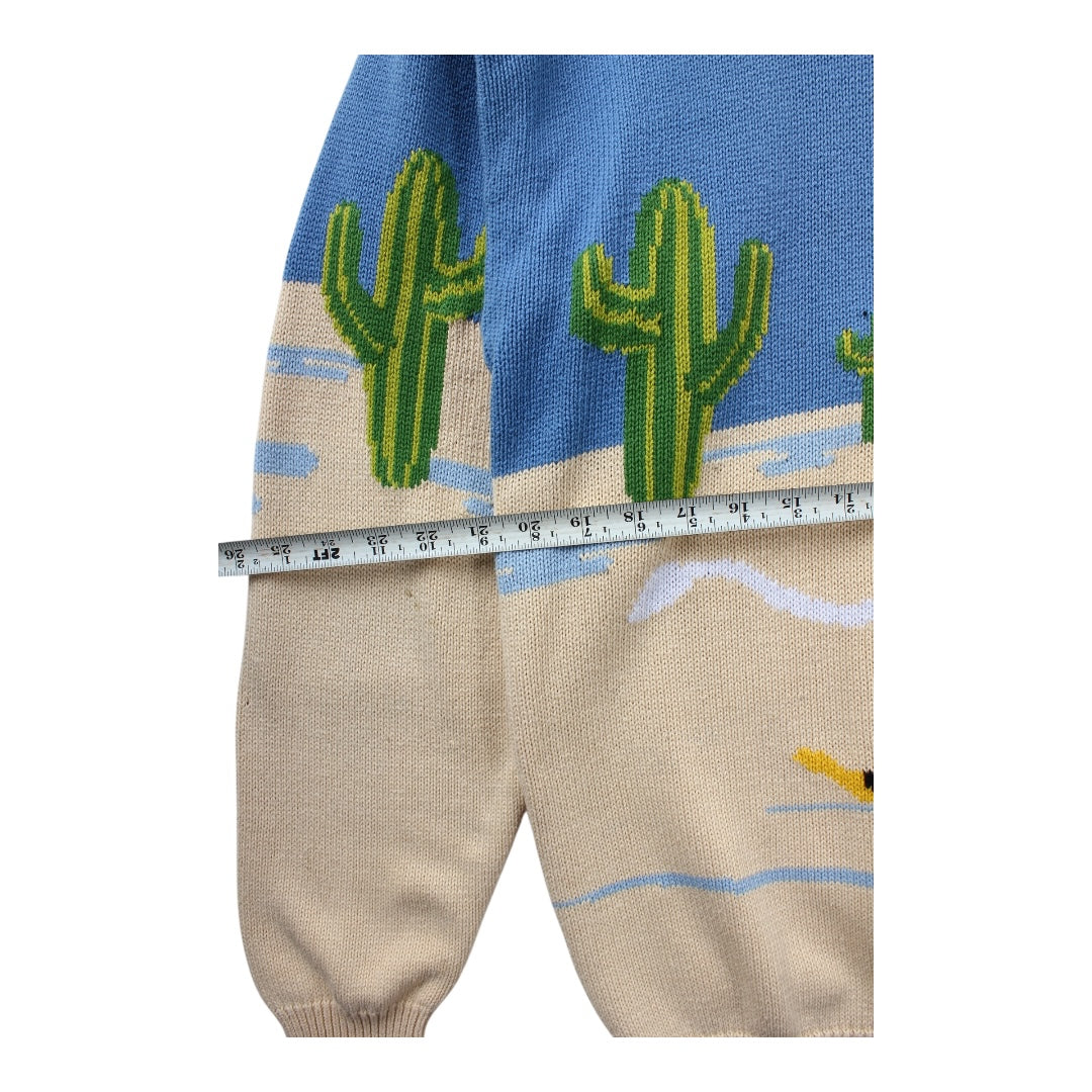 Cows cotton sweater large