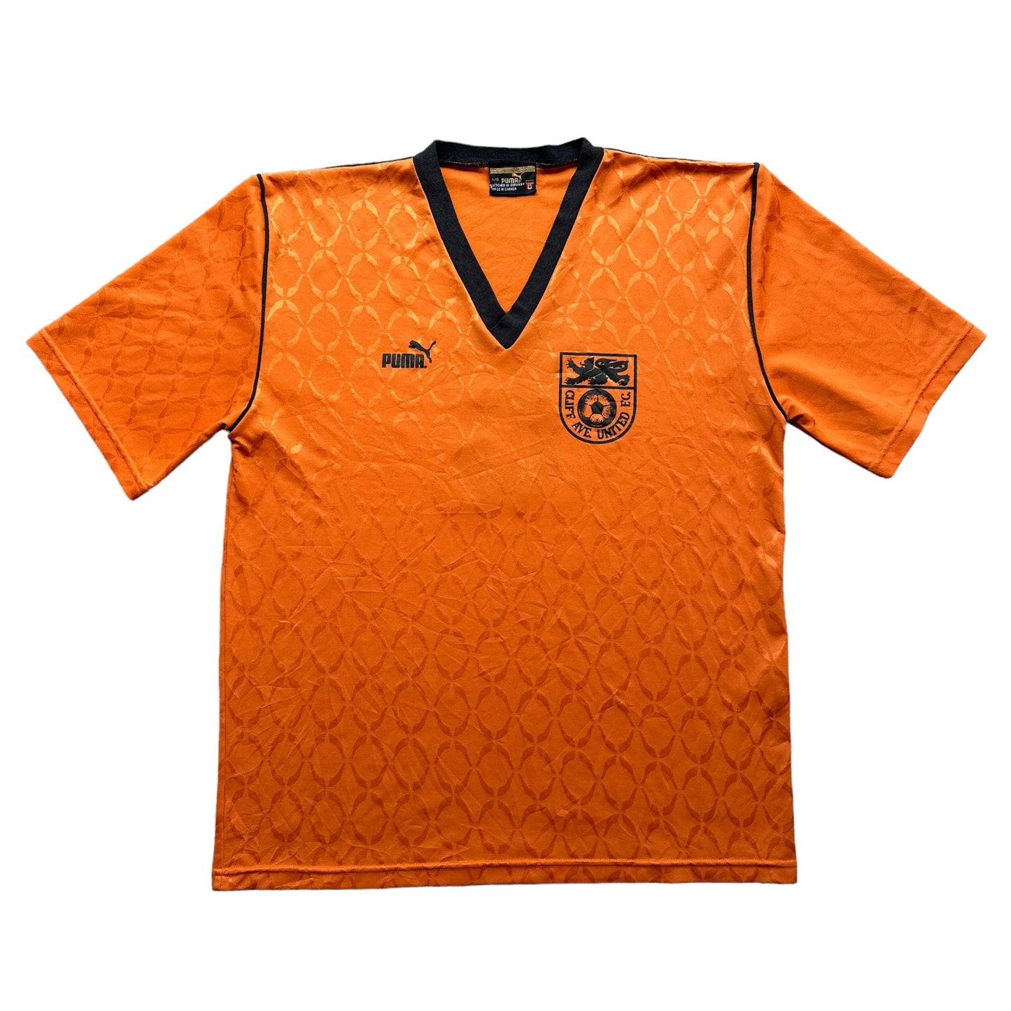 80s Puma futbol soccer jersey large