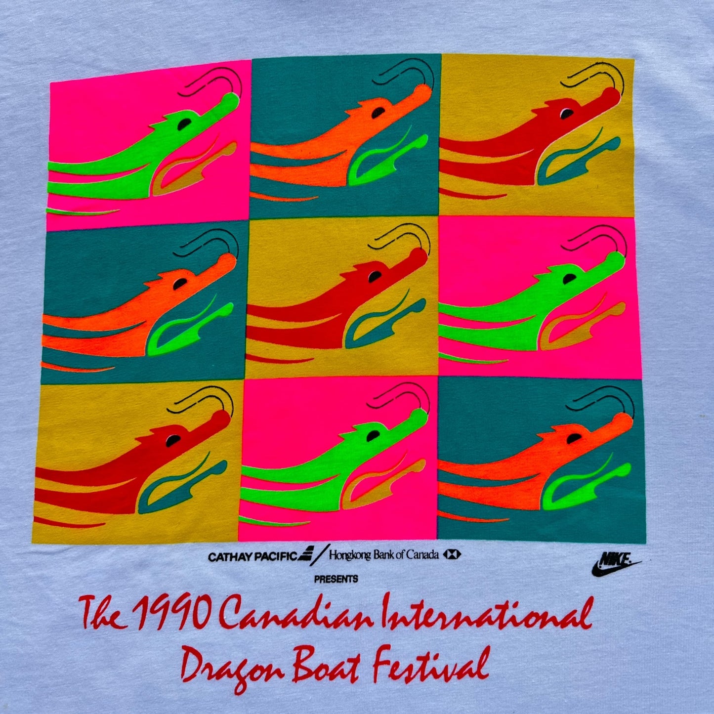 1990 Dragon boat festival nike tee XL