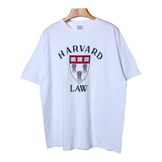 90s Harvard law tee XXL