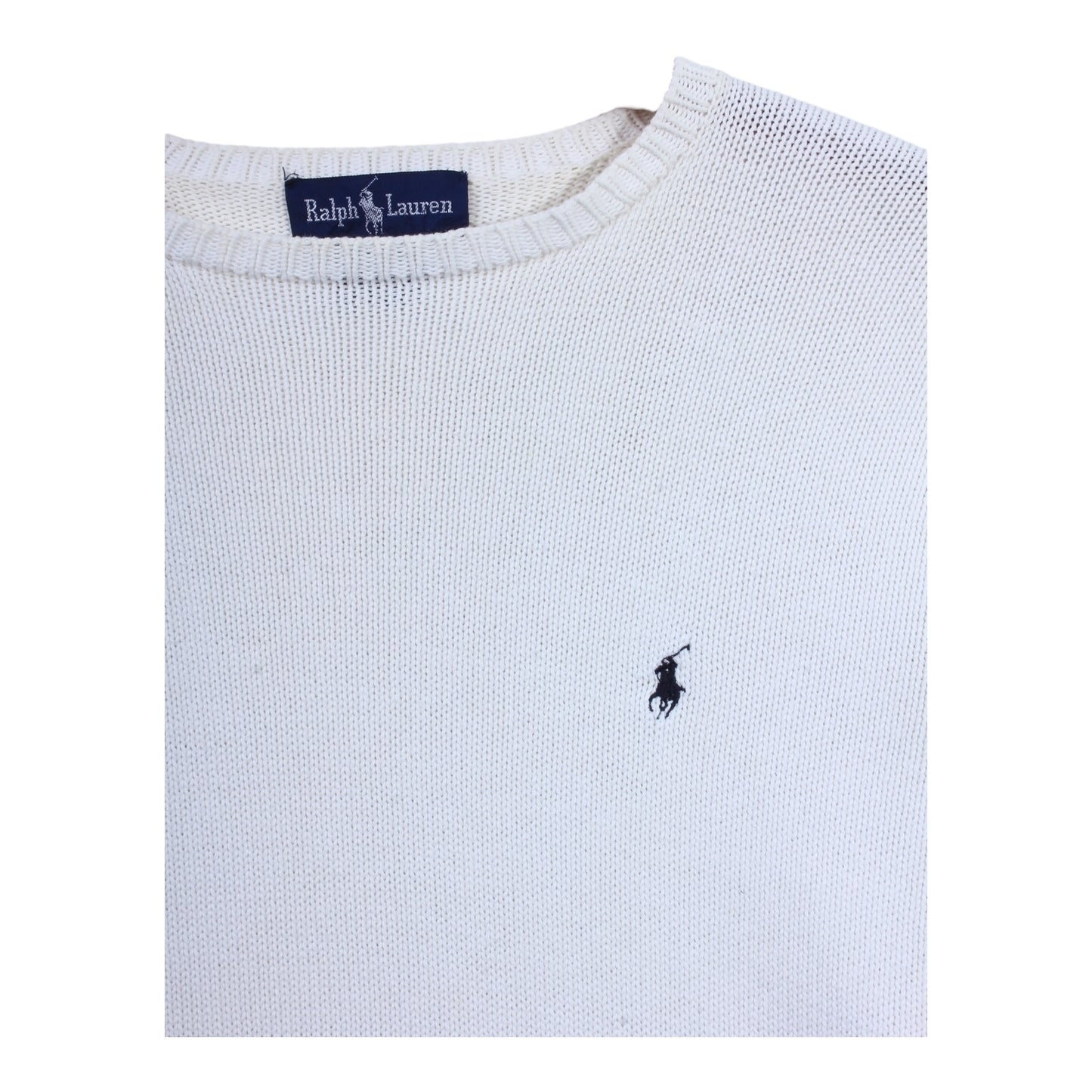 80s Polo Ralph Lauren cotton sweater M/L