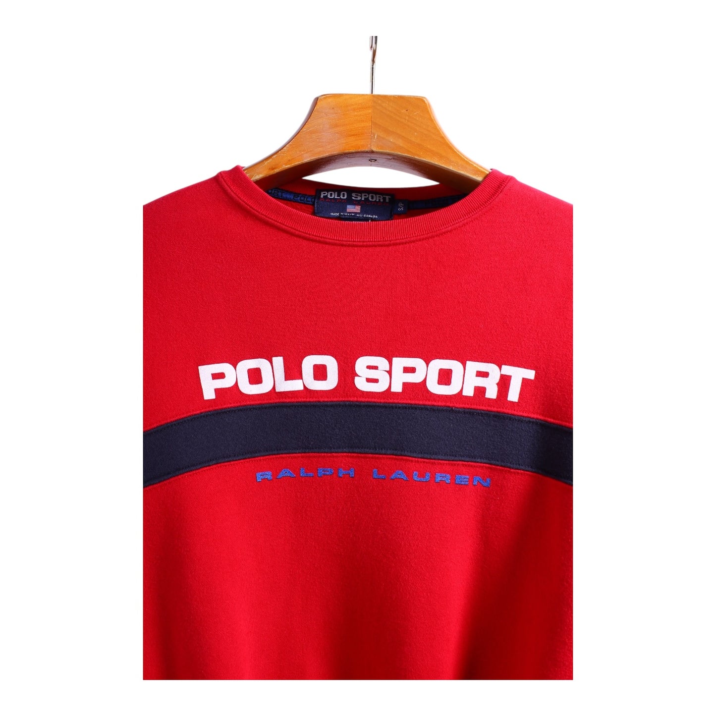 90s Polo sport sweatshirt medium