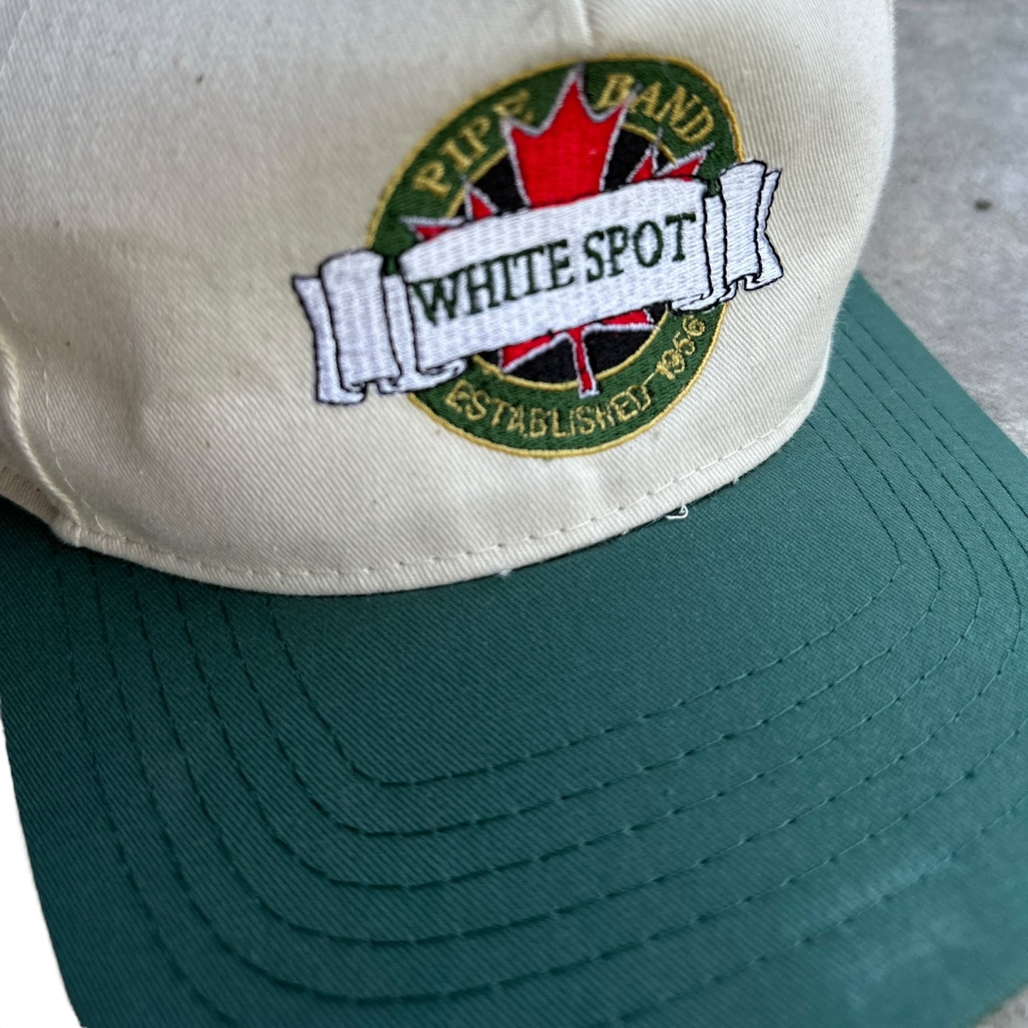 White spot hat