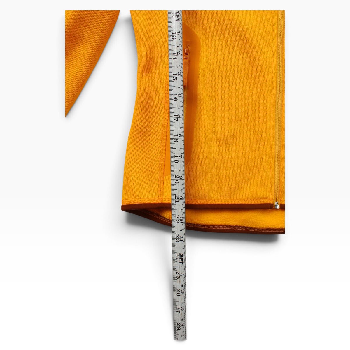Arc’teryx fleece hoodie yellow XS