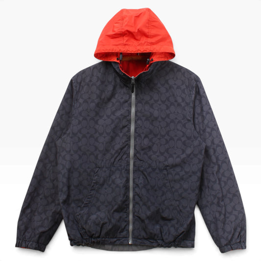 Coach reversible nylon jacket medium