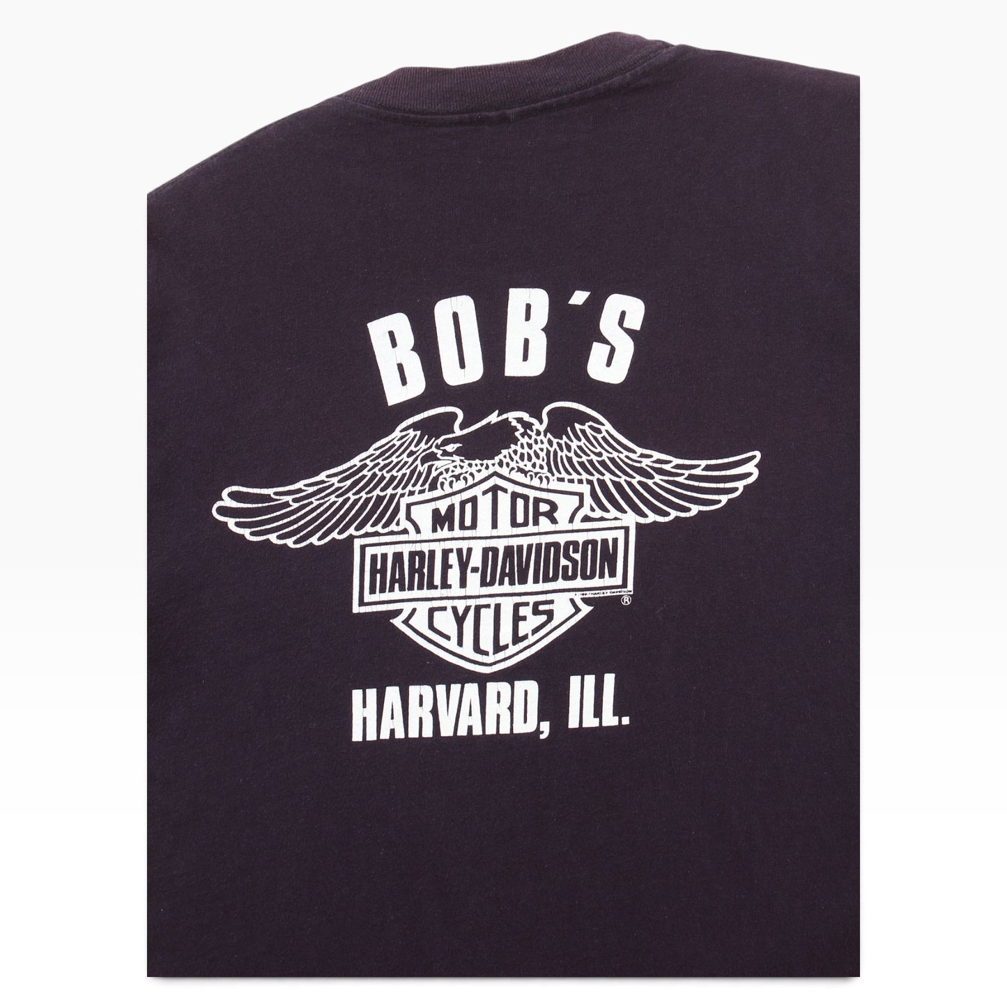 80s harley davidson tee bobs harvard S/M