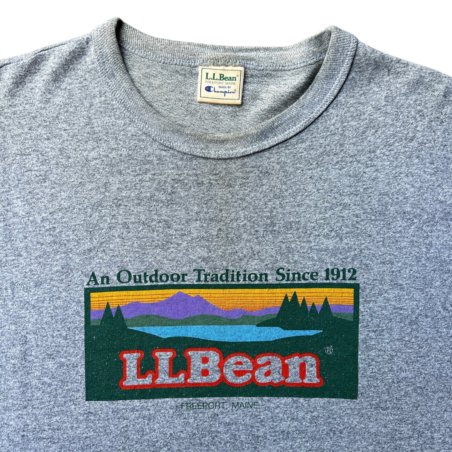 80s LL Bean champion tee XL