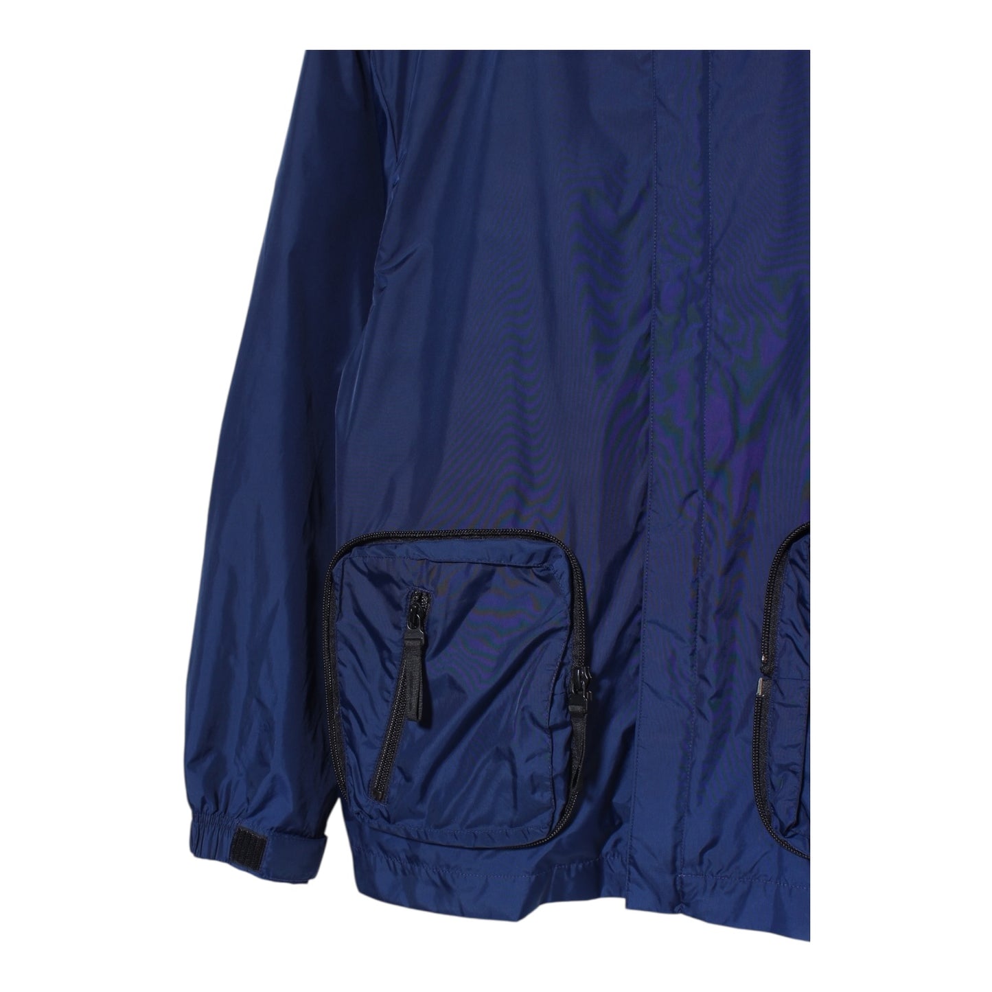 2000s Nike packable tech zip jacket M/L