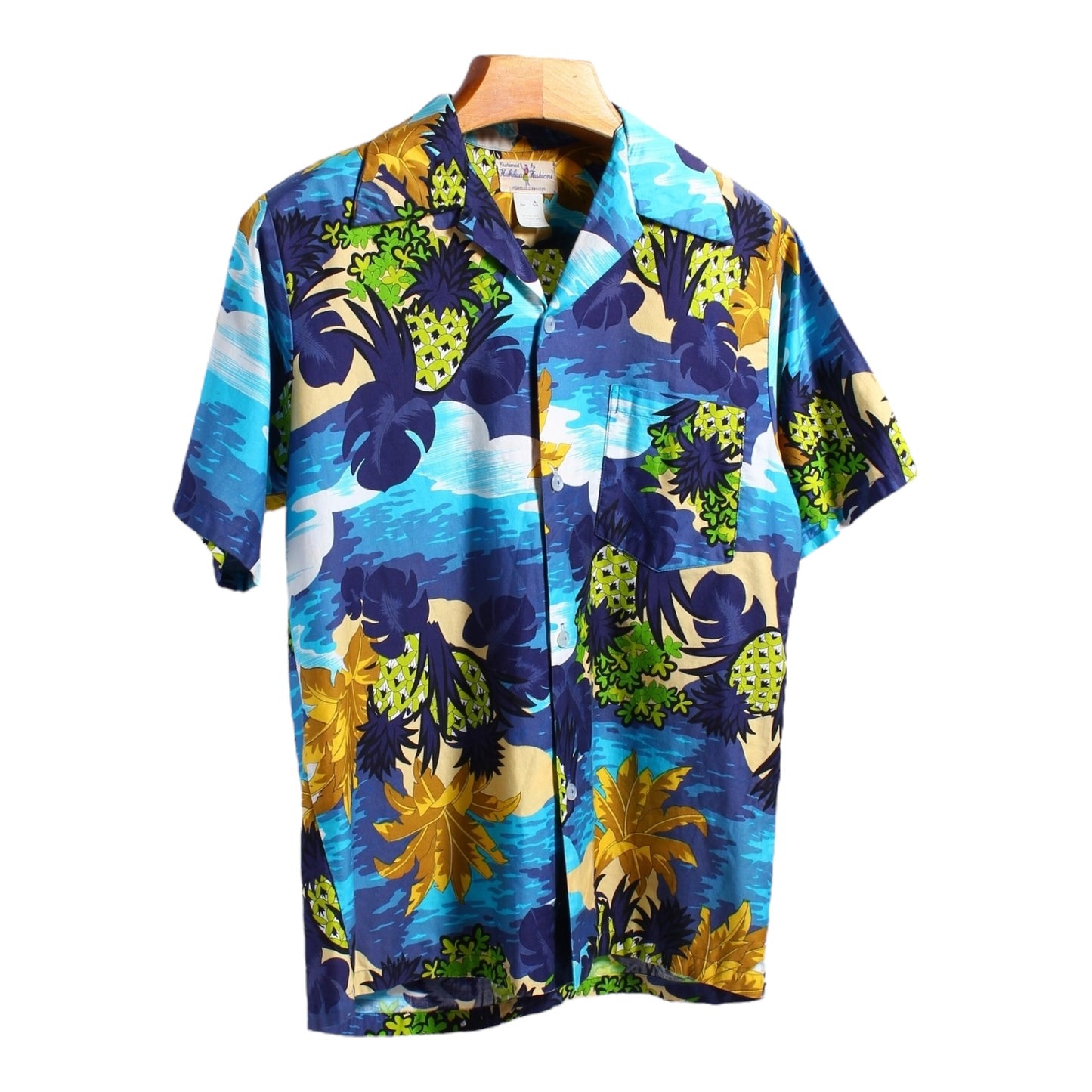 70s Honolulu hawaii shirt large