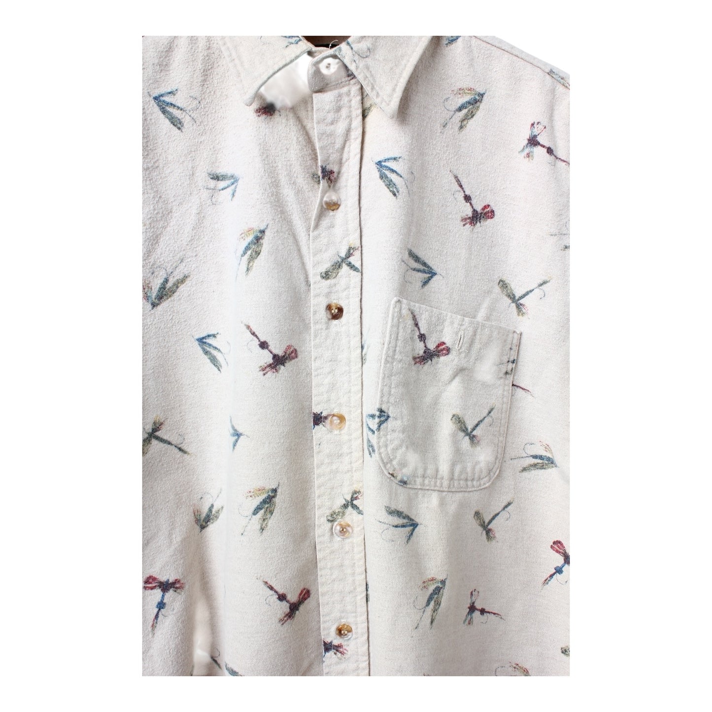 90s Cabellas chamois fly shirt XL