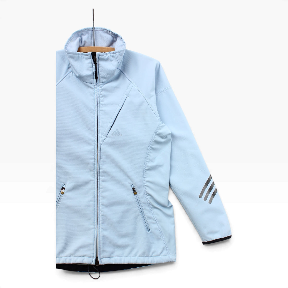 2000s Adidas clima 365 fleece jacket Small