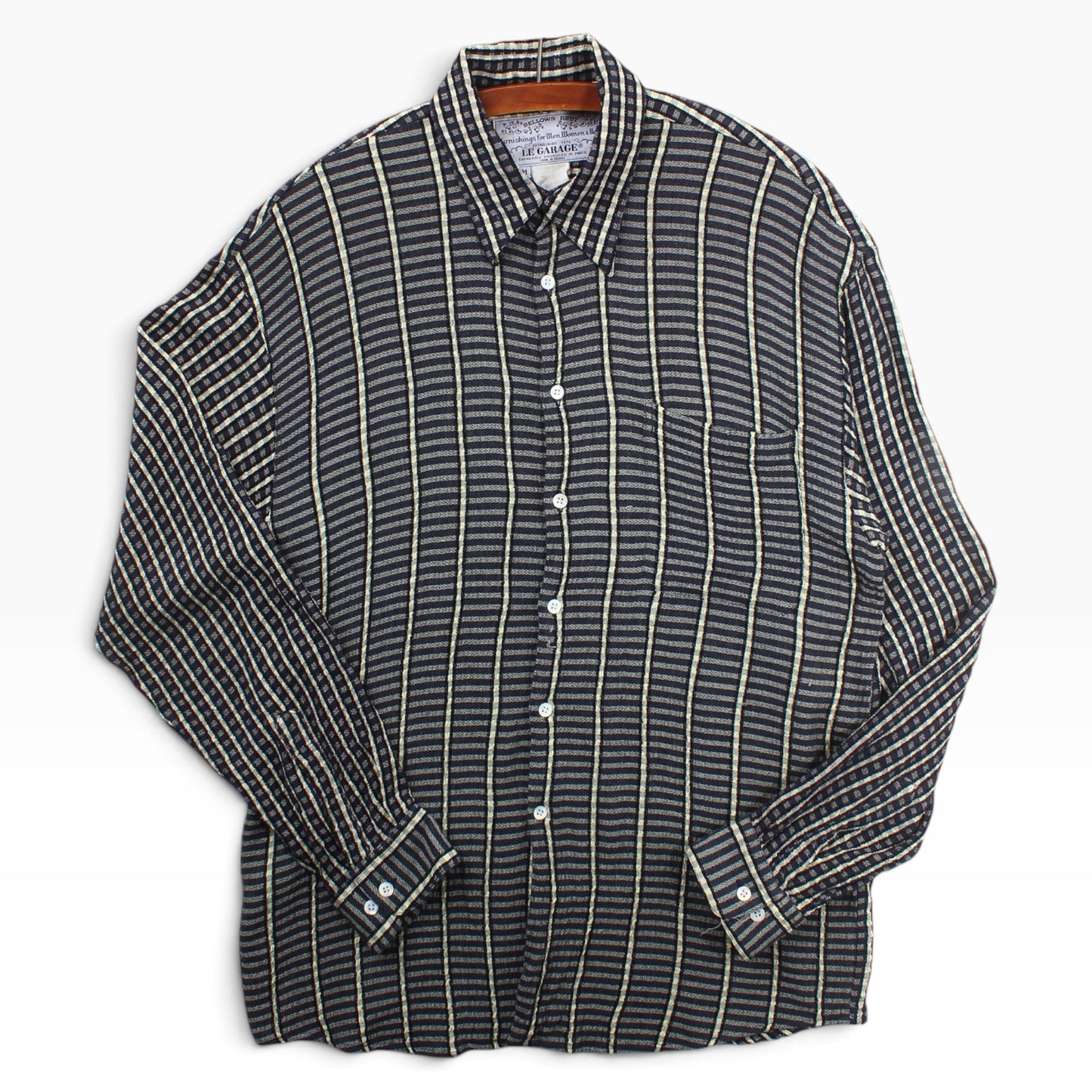 Bellows brut le garage button up made in france S/M
