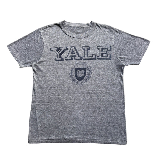 70s 80s Yale water print tee medium