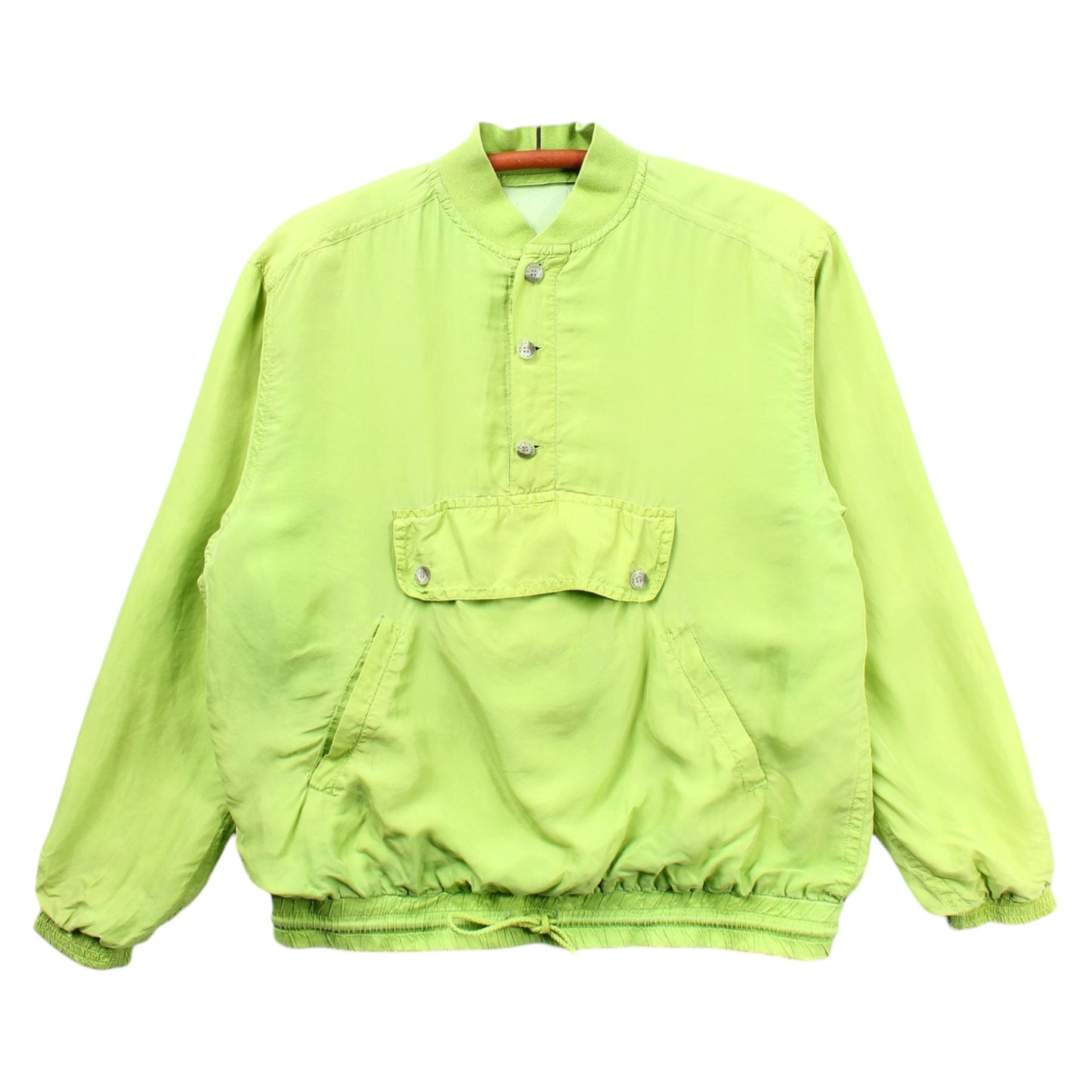 Silk pullover jacket large