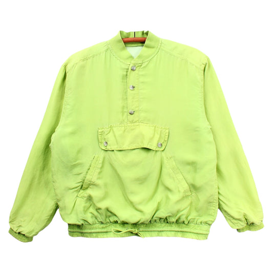 Silk pullover jacket large