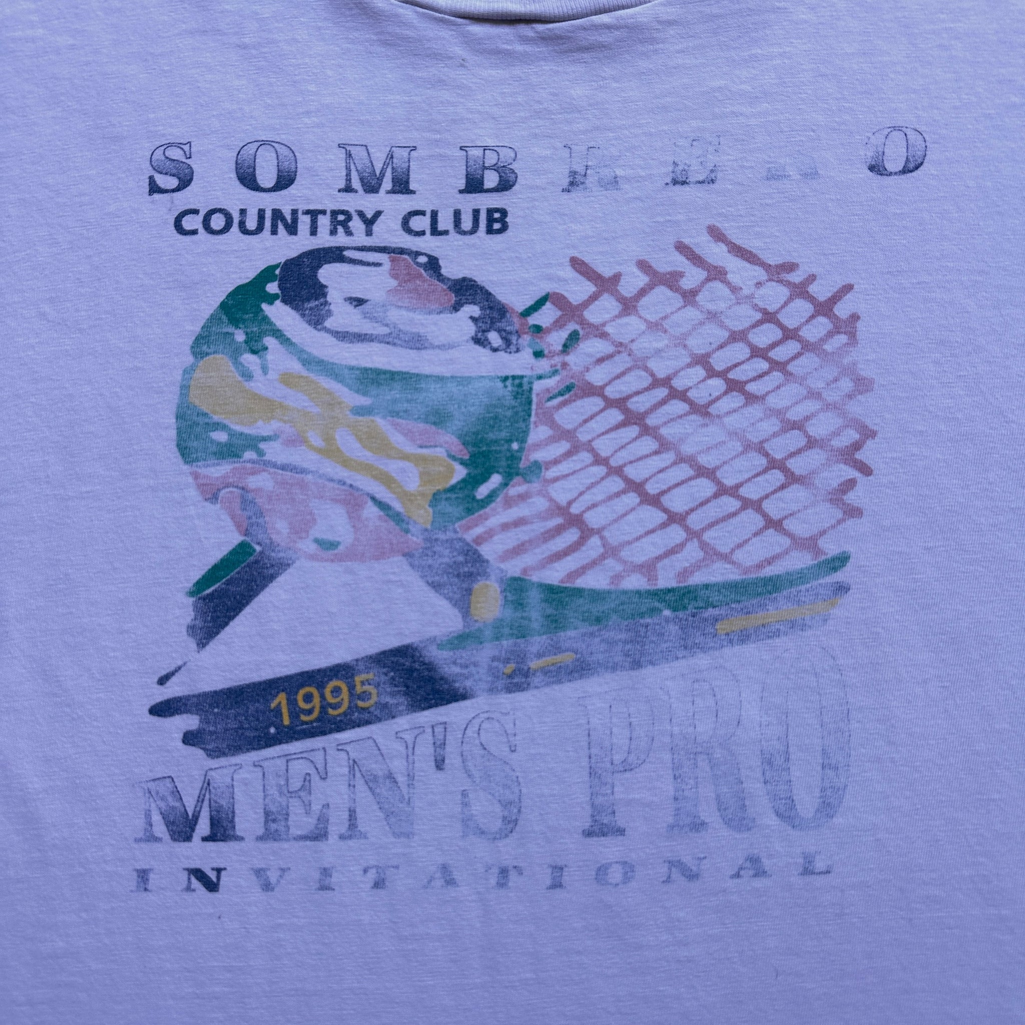 1995 Sombrero country club tennis tee medium