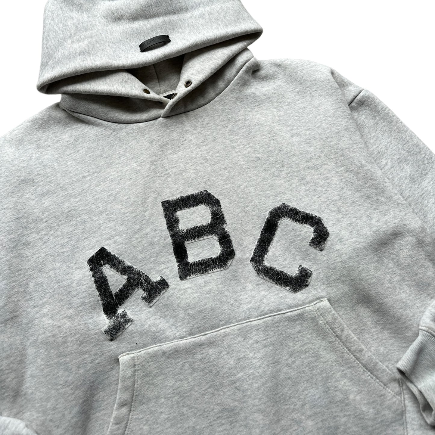 Fear of god heavyweight hooded sweatshirt ABC Small Made in usa🇺🇸