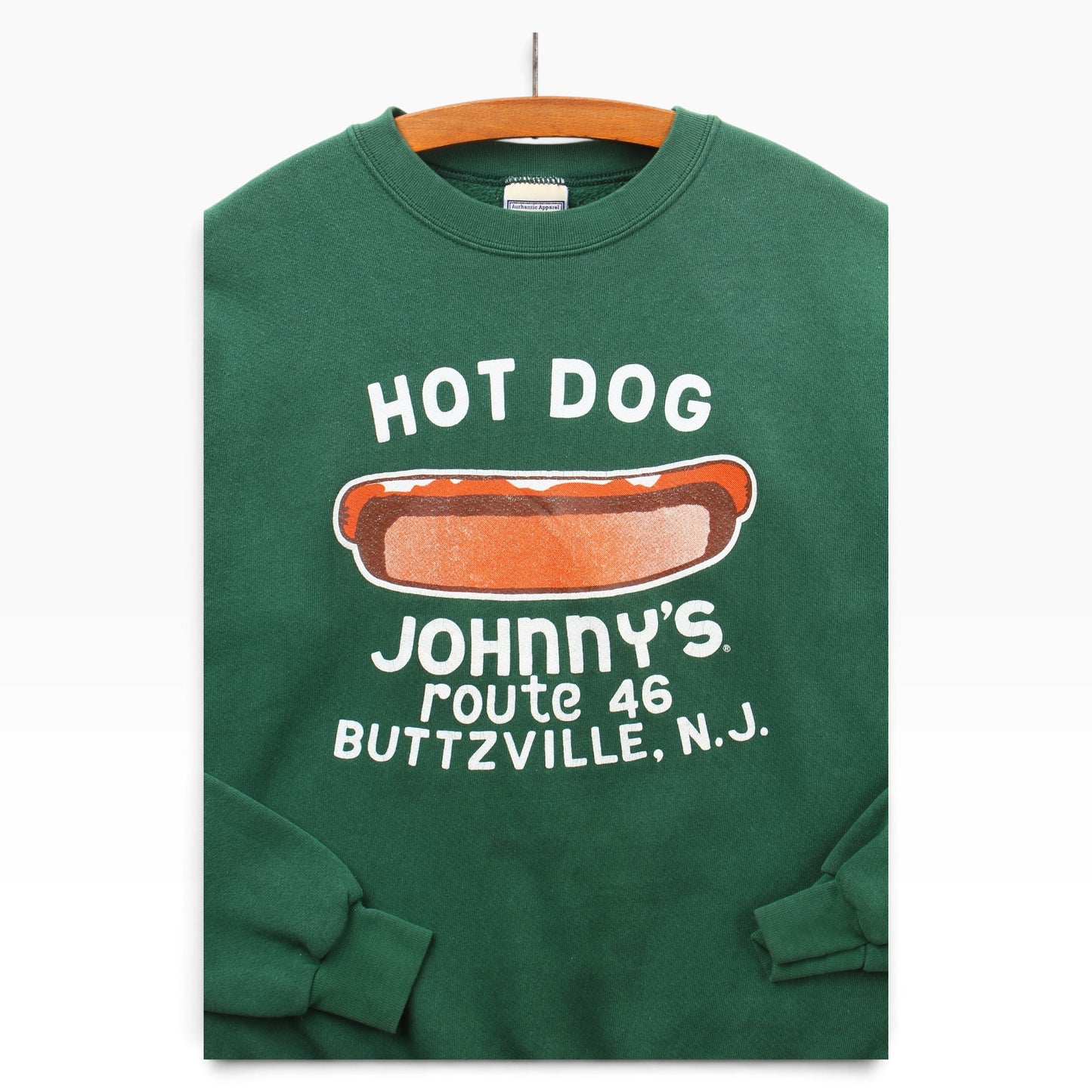 90s Hotdog johnnys crewneck Small