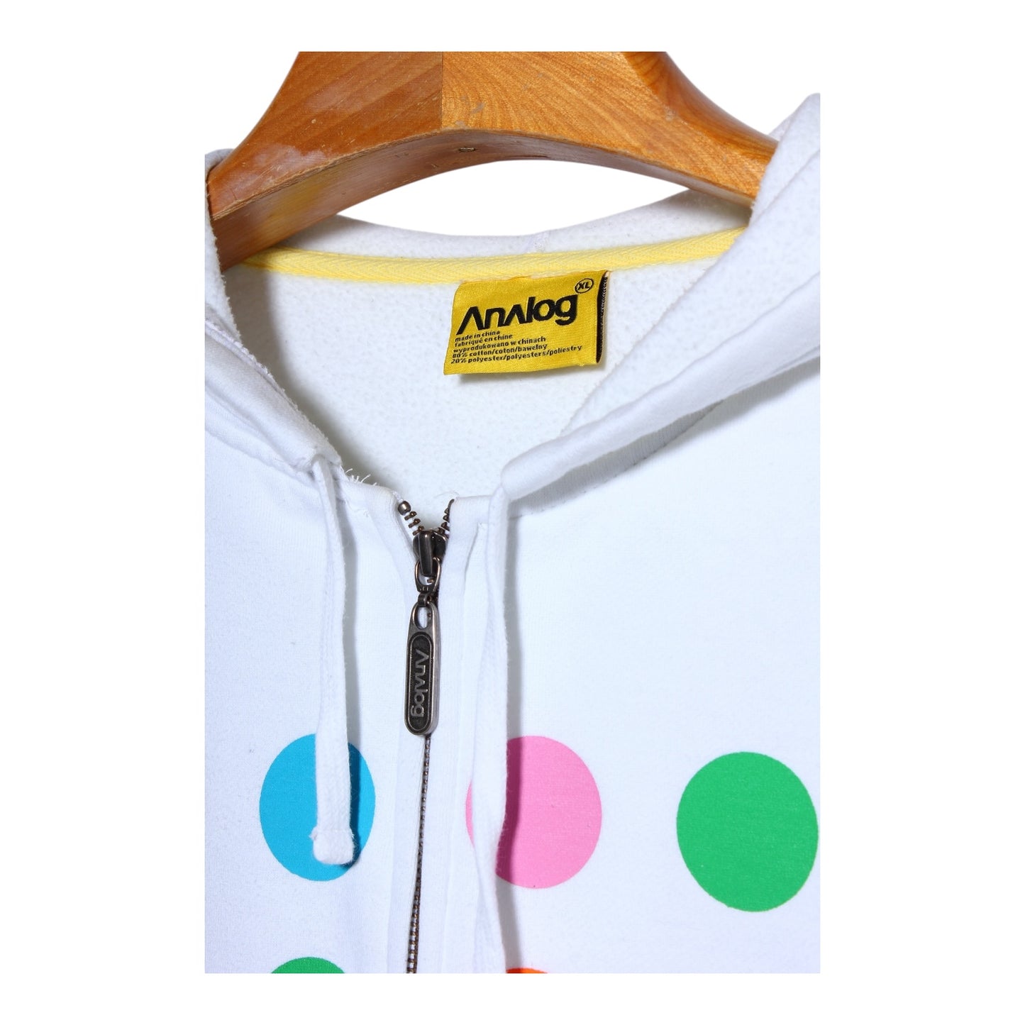 2005 Analog zip hoodie XL