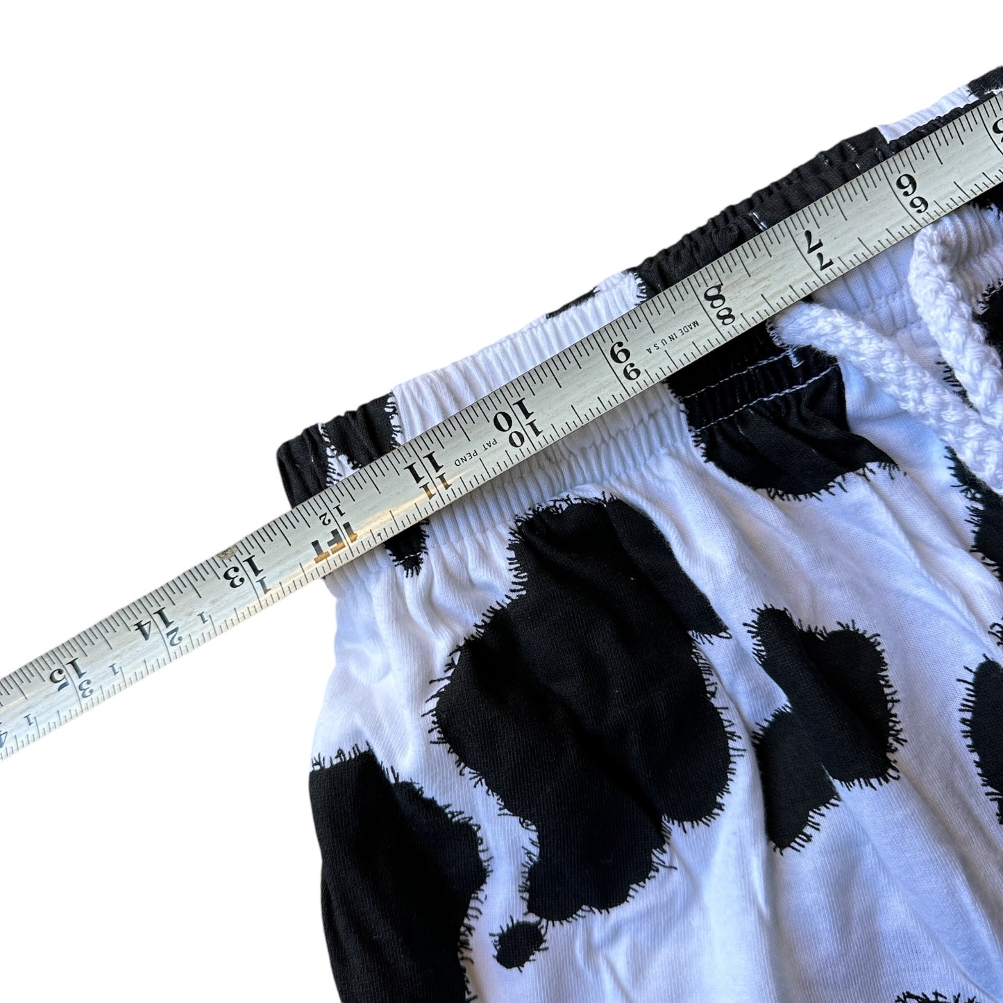 Cow print shorts M & L