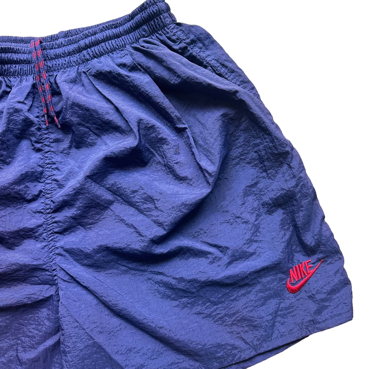 90s Nike shorts navy red small