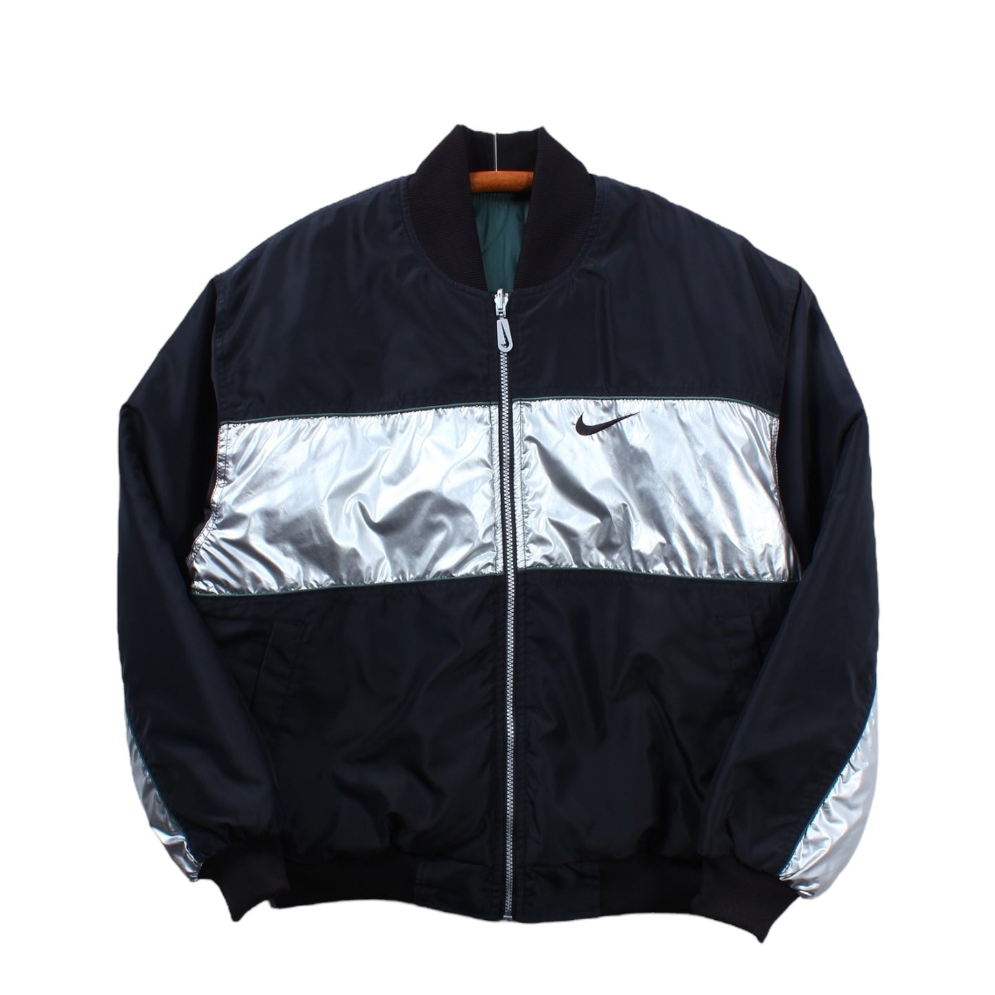 90s Nike reversible jacket large