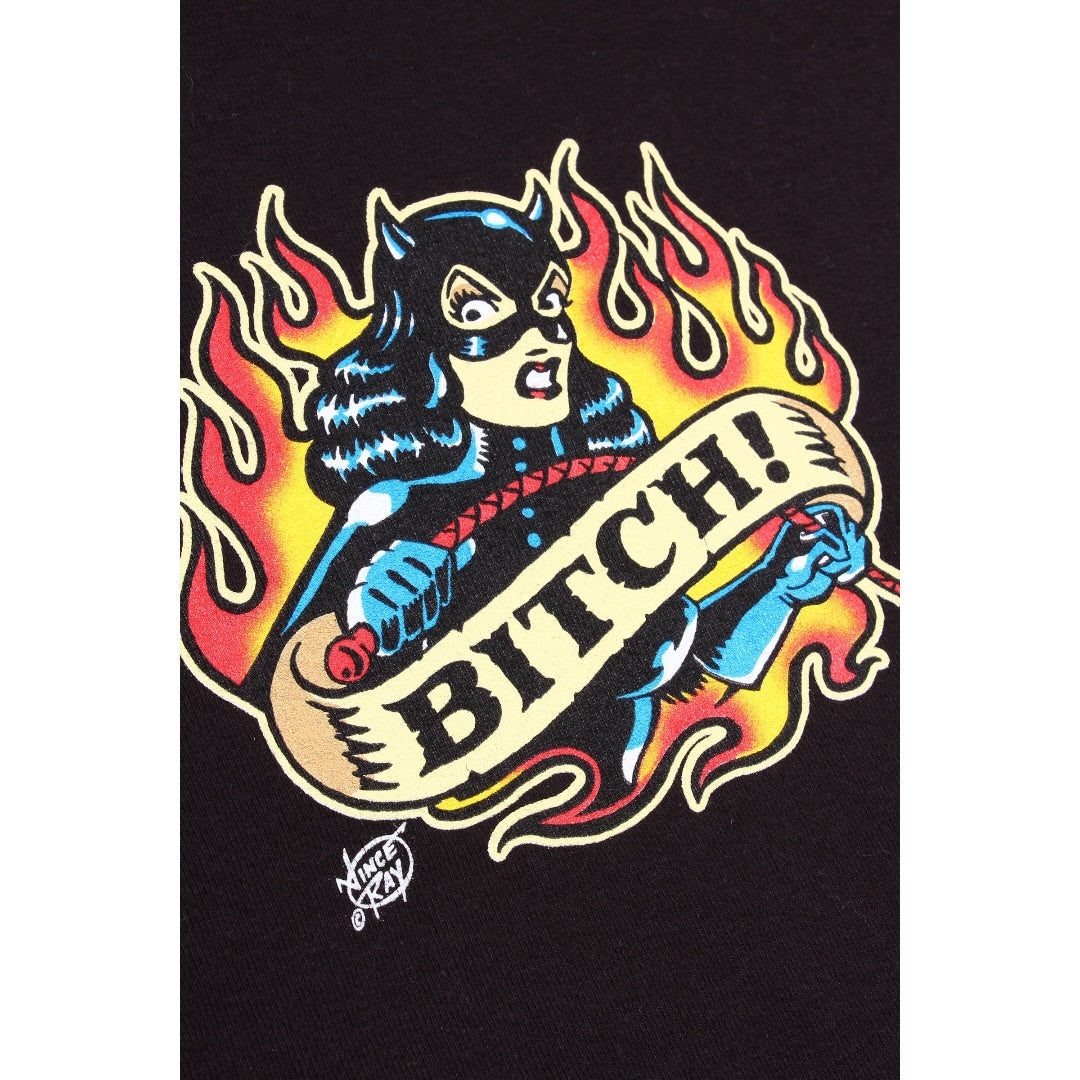 Poster pop BITCH baby doll tee