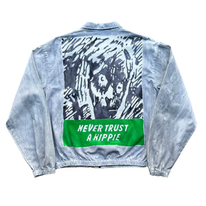 Emersin never trust a hippie polo ralph lauren jacket XL
