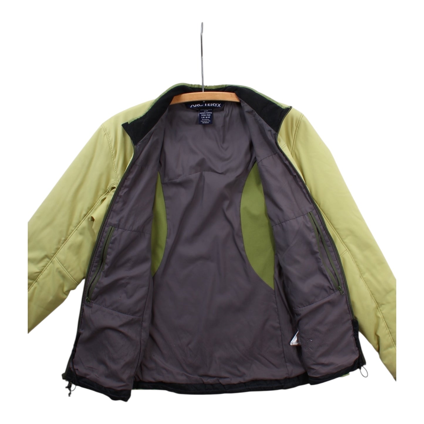 2006 Arc’teryx primaloft style (puffy) mid layer jacket women’s large Made in canada🇨🇦