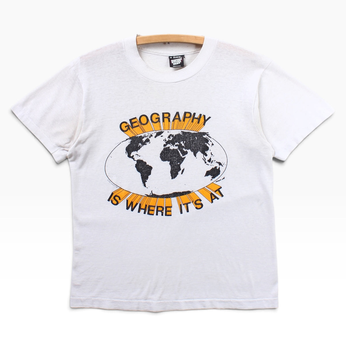 80s Geography is where it’s at tee small