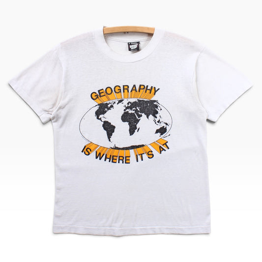80s Geography is where it’s at tee small