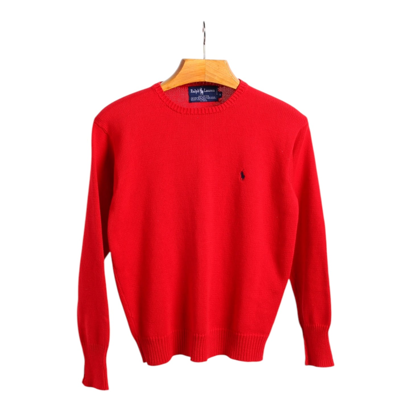 80s Polo Ralph Lauren cotton sweater small