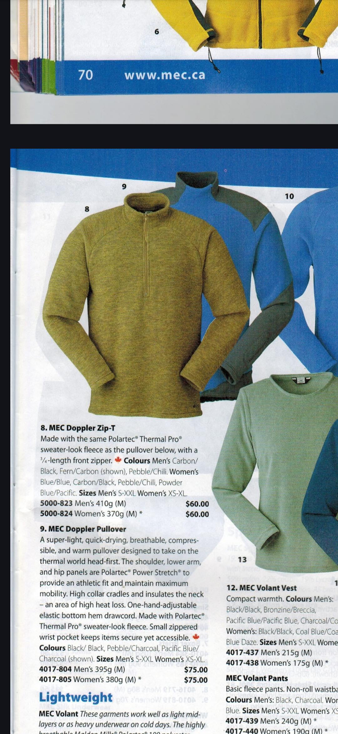 2003 MEC doppler pullover tall neck fleece Small