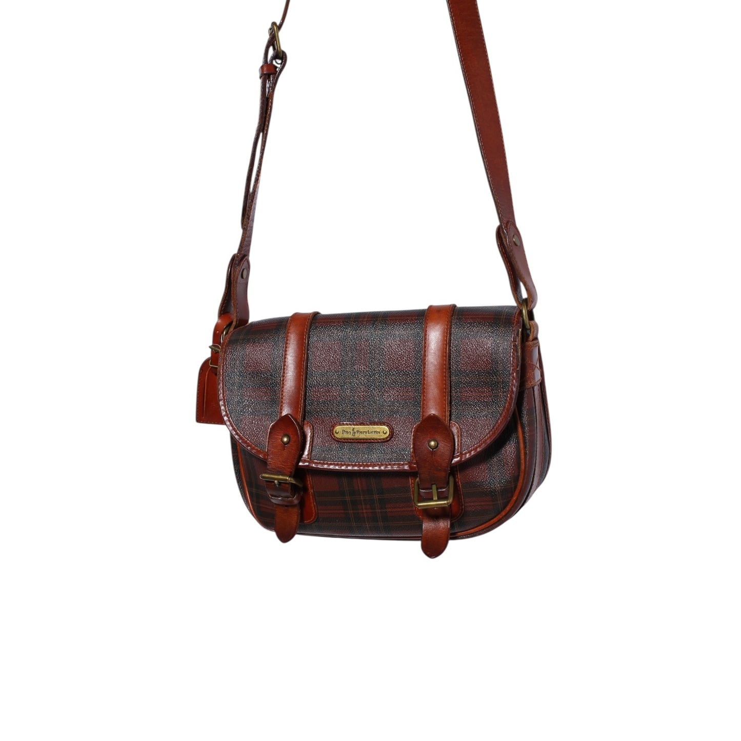 80s Polo Ralph Lauren leather bag