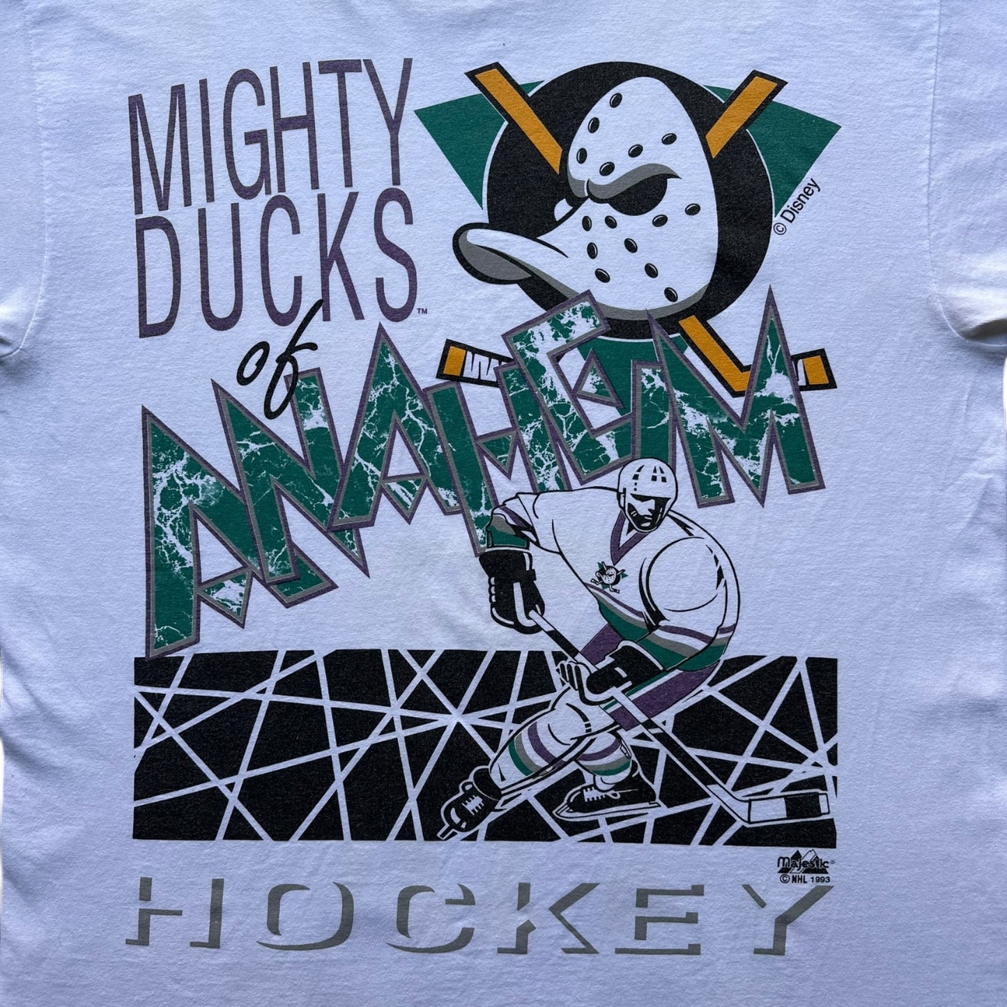 90s Mighty ducks tee large