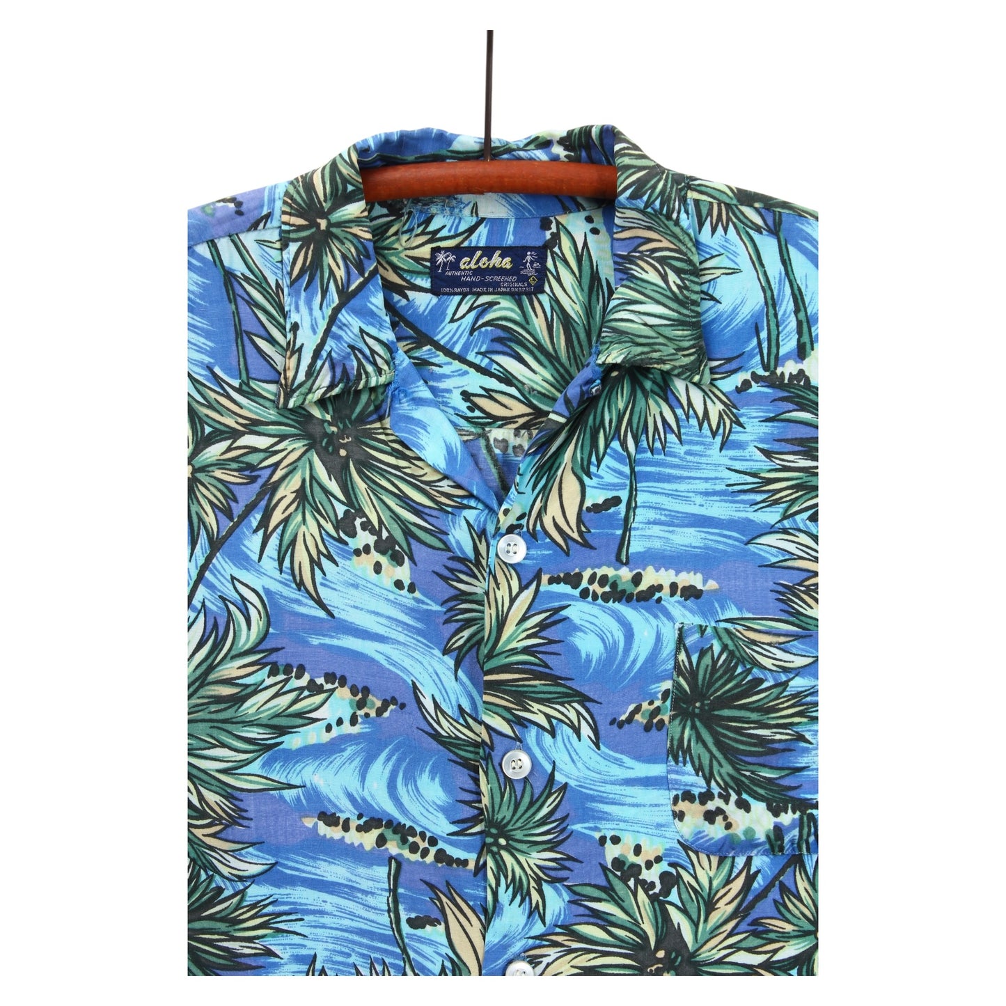 60s Aloha shirt hawaiian large