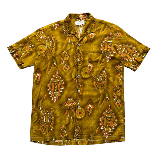 60s Aloha camp shirt small