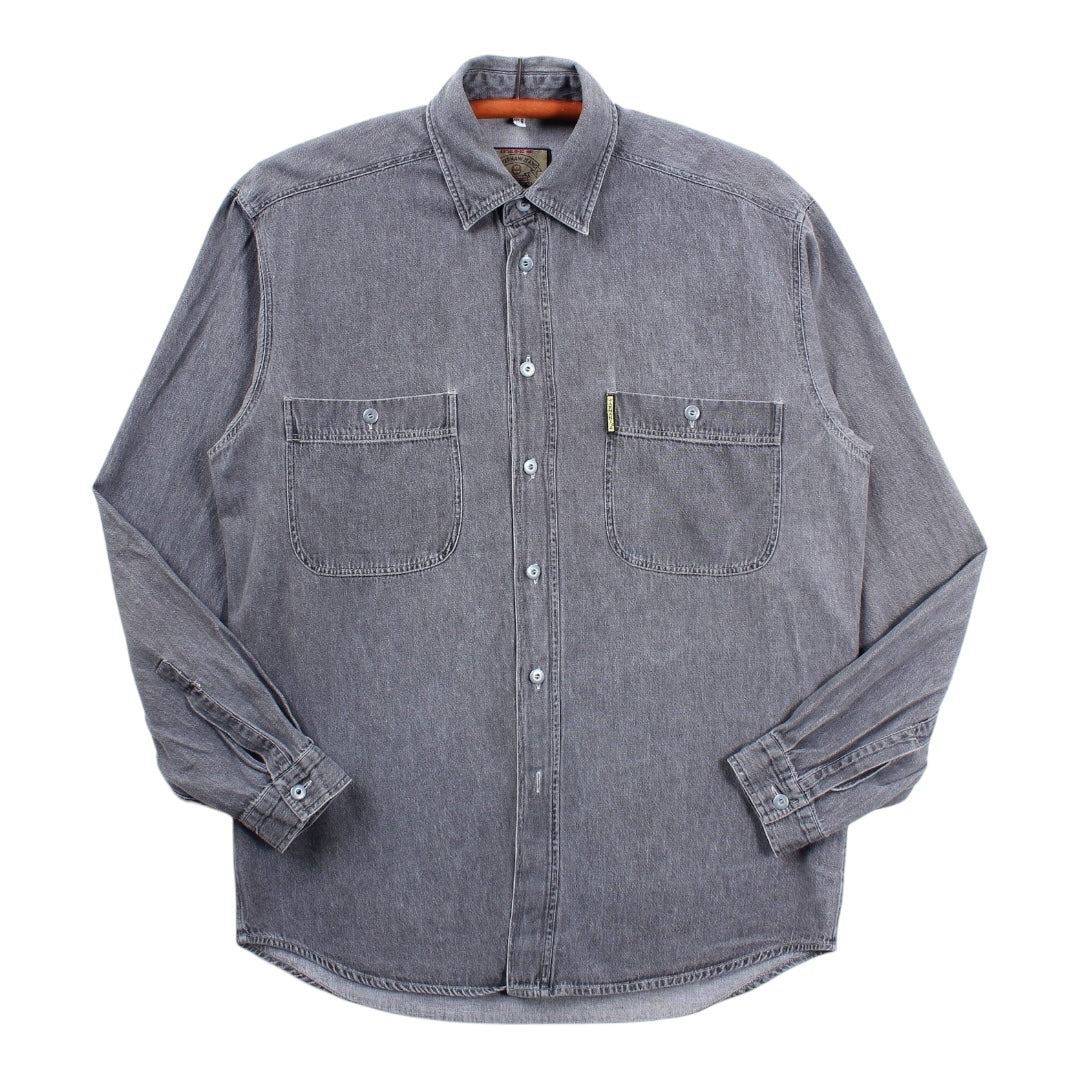 Armani denim shirt large