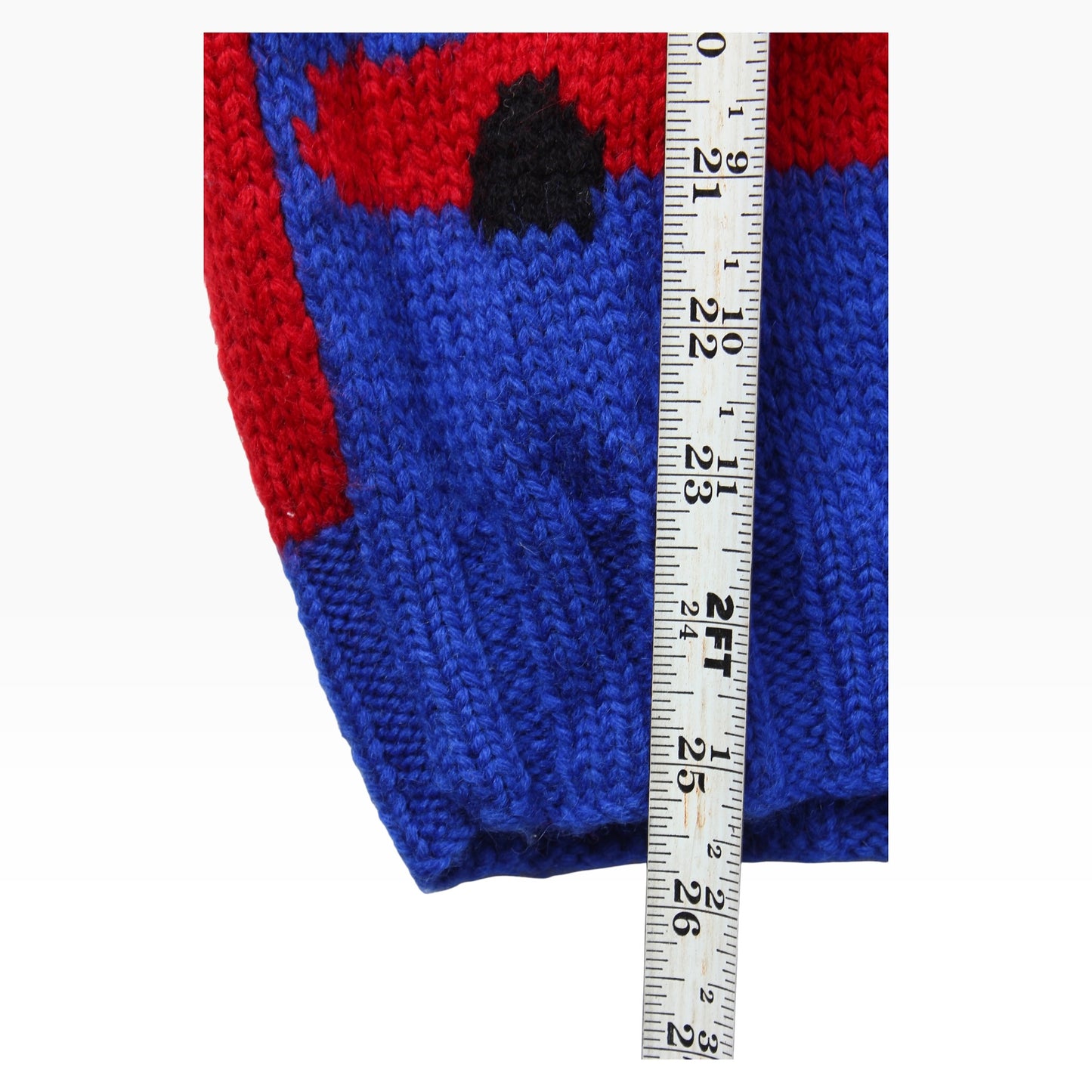 90s New York twin towers wool sweater medium