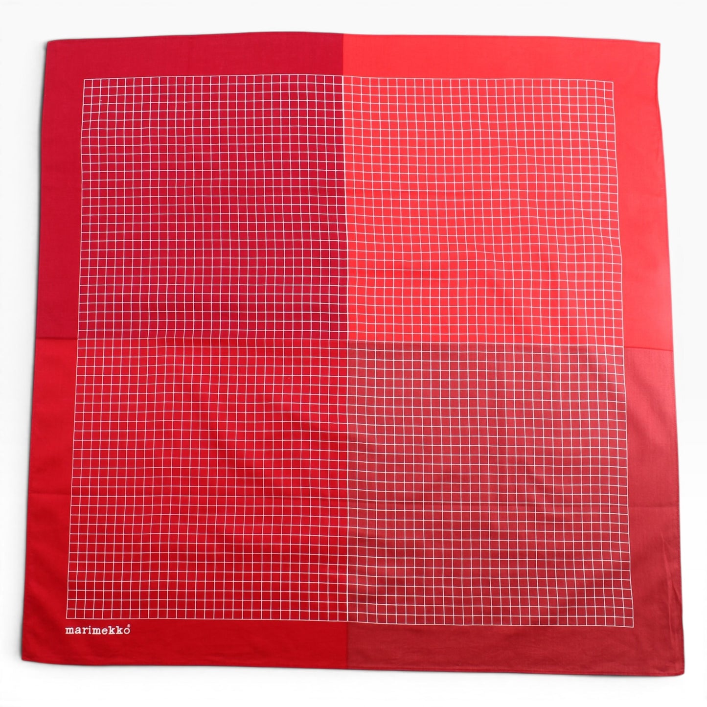 Marimekko grid bandana