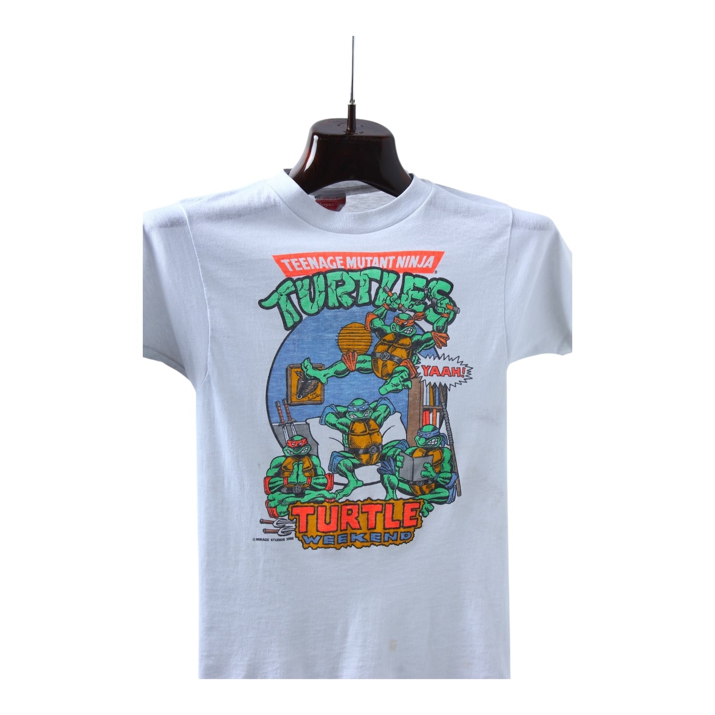 80s Ninja turtles tee XS Kids large