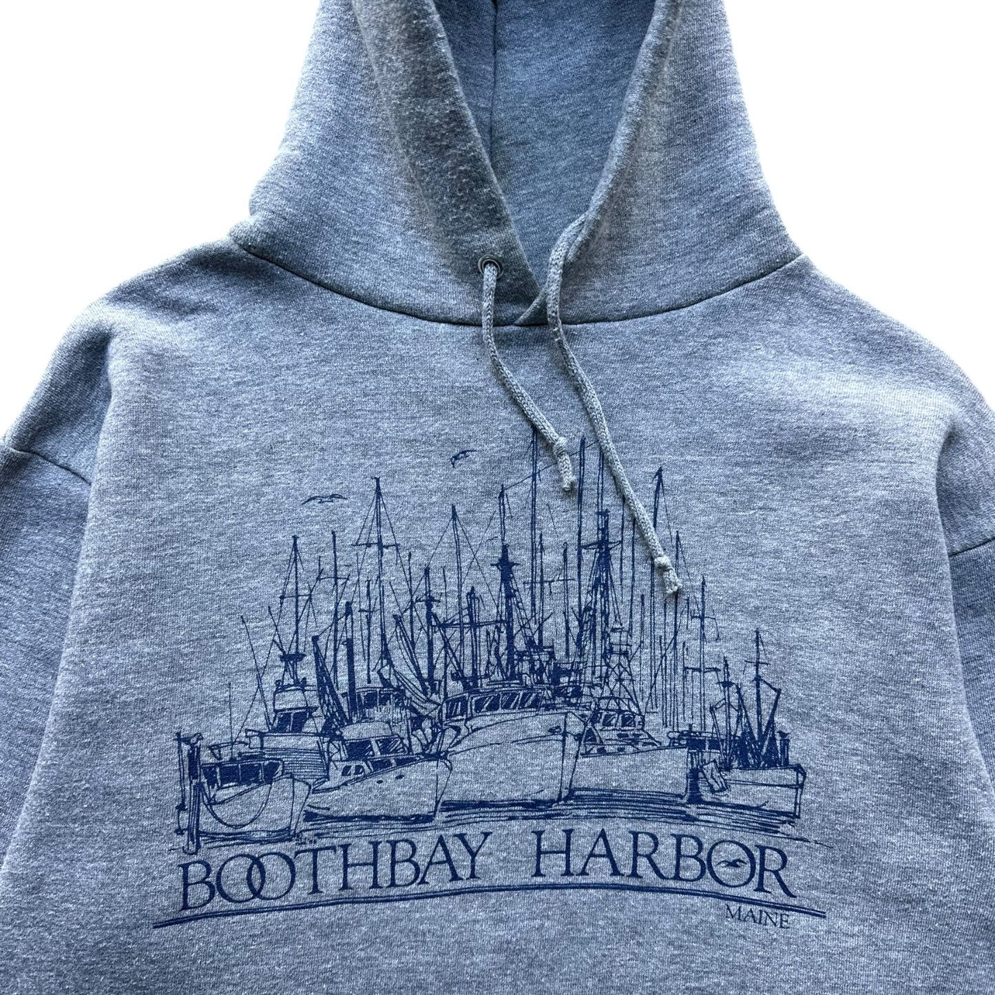 80s Boothbay harbor maine hoodie Small