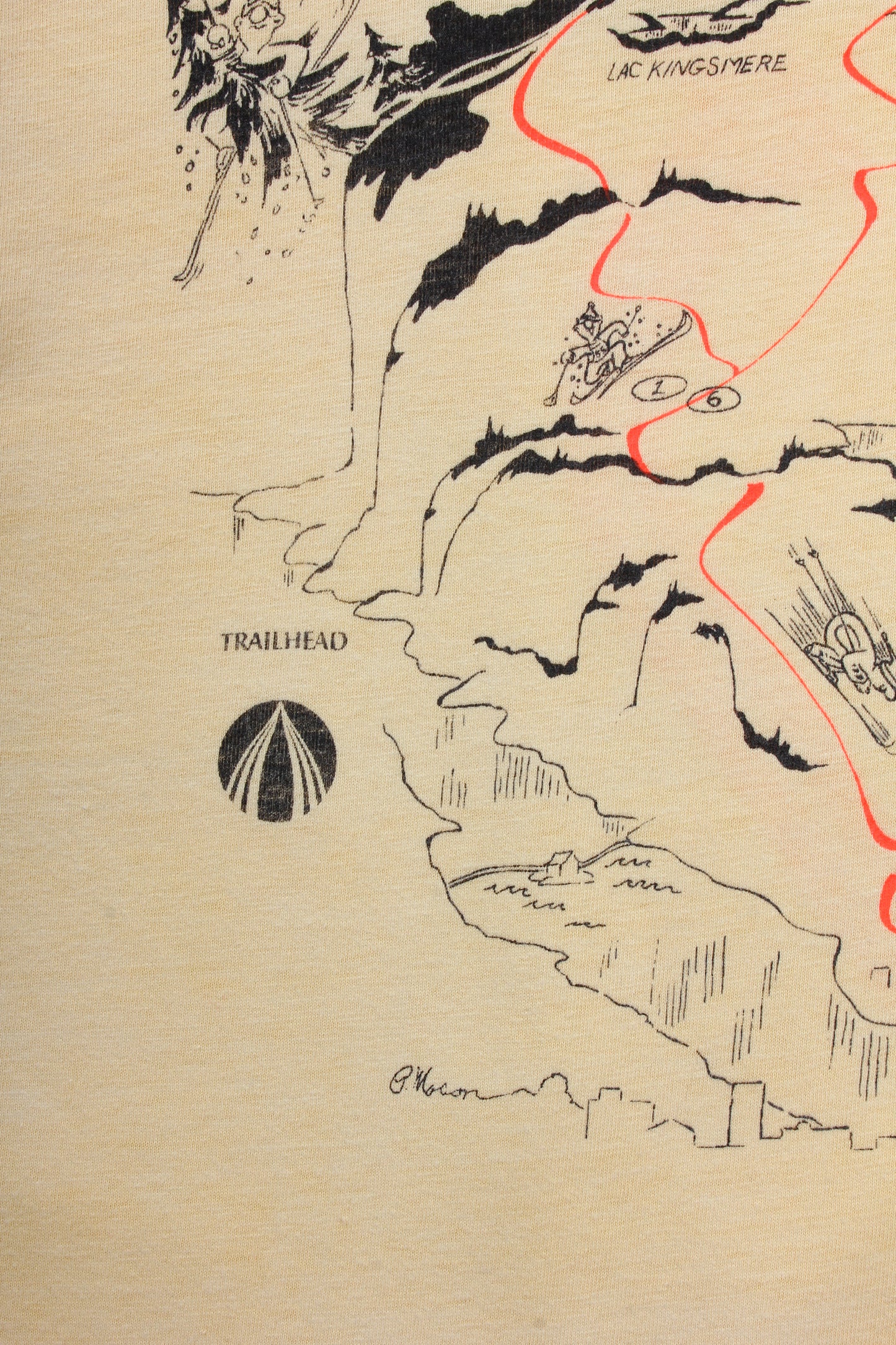 80s Gatineau 5 canadas worldloppet tee S/M