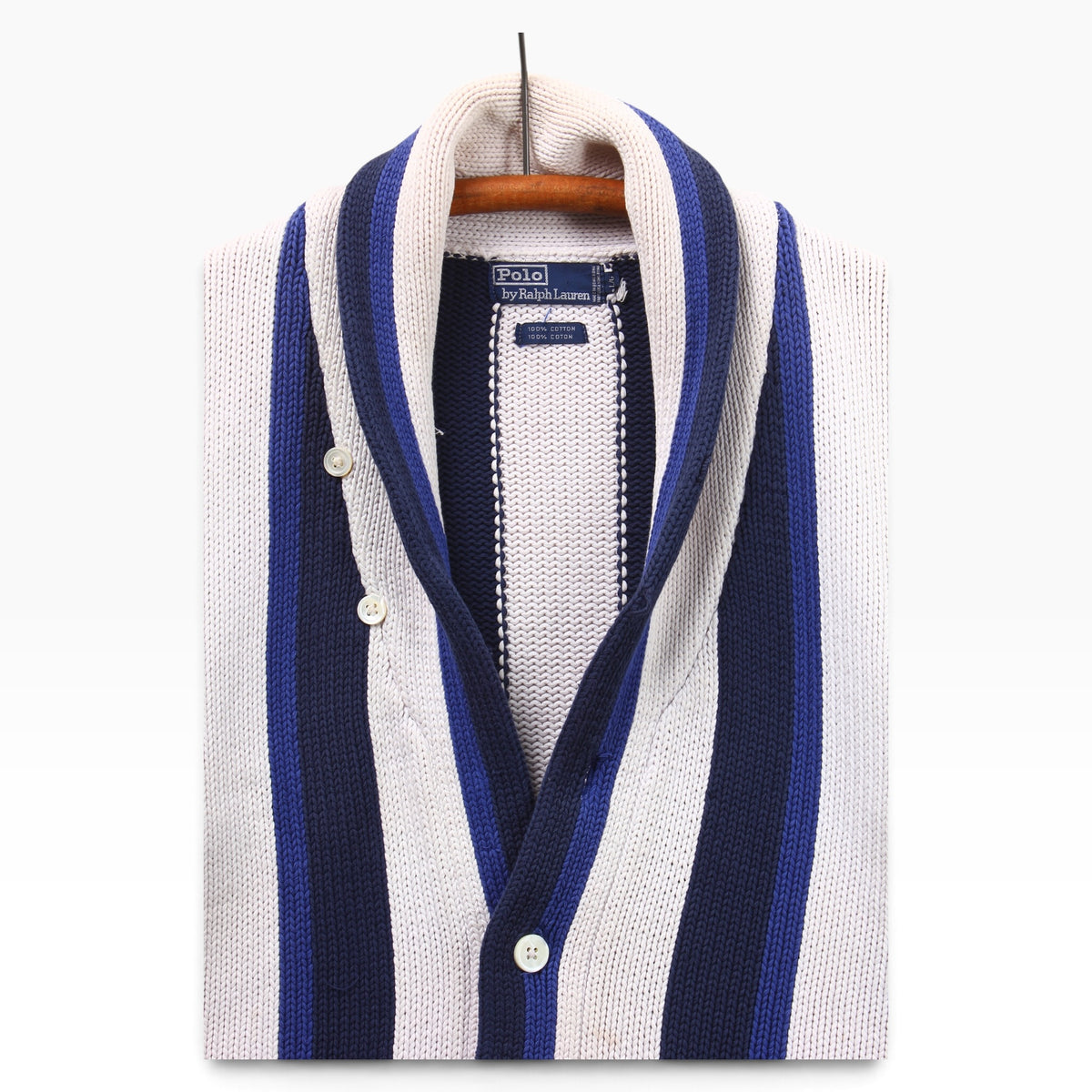 80s Polo Ralph Lauren cotton shawl Medium