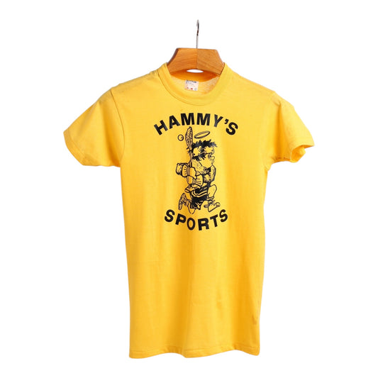 70s Mannys sports rugby player tee Small