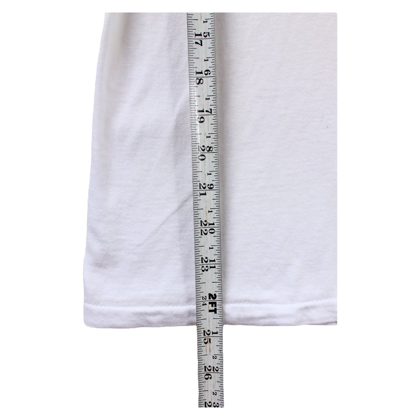 70s Blank white tee XS