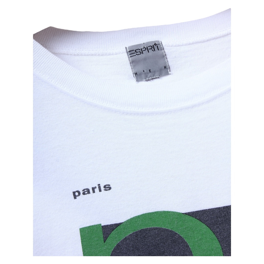 90s esprit paris tee large