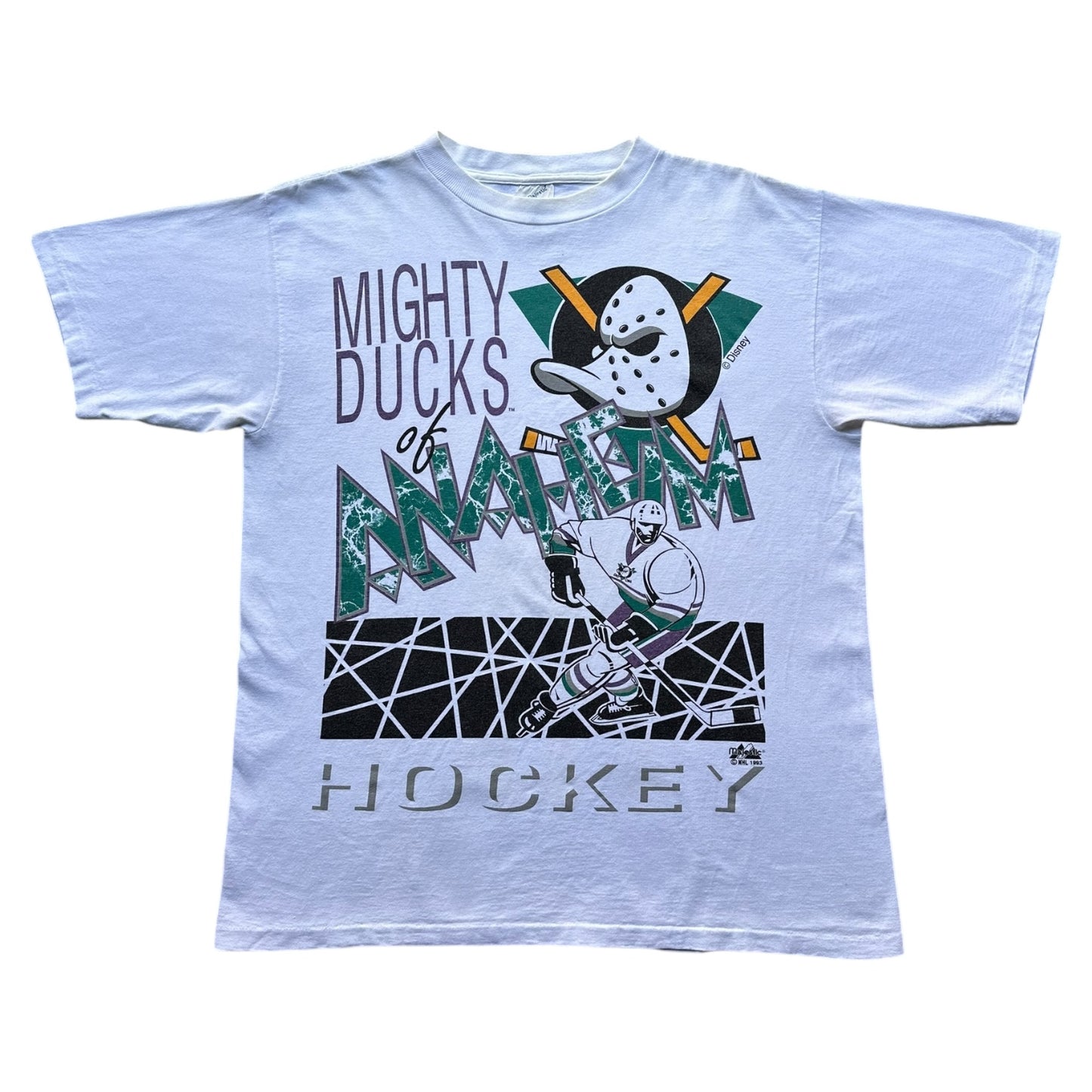 90s Mighty ducks tee large