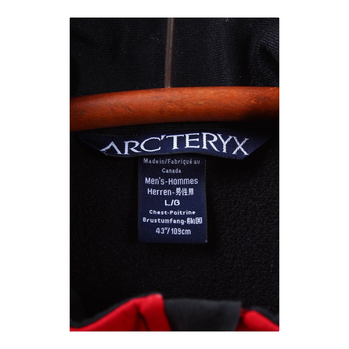 Early 2000s Arc’teryx softshell midlayer Made in canada🇨🇦 large